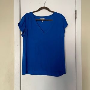 Joie Silk Top Blue Size L